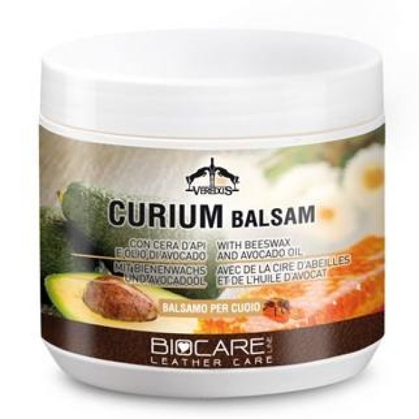 Бальзам для изделий из кожи "Curium Balsam",500 мл, с воском и экстрактом авокадо, Veredus Италия