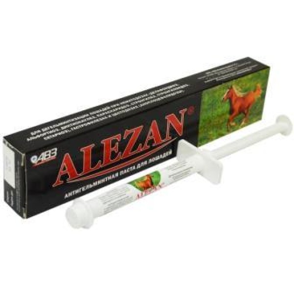Паста-антигельминтик, 6 гр, Алезан Россия, код АВ320