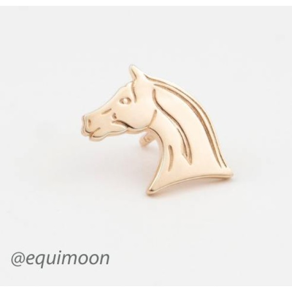 Пин Голова лошади , EQUIMOON Россия, код  EMN_00308