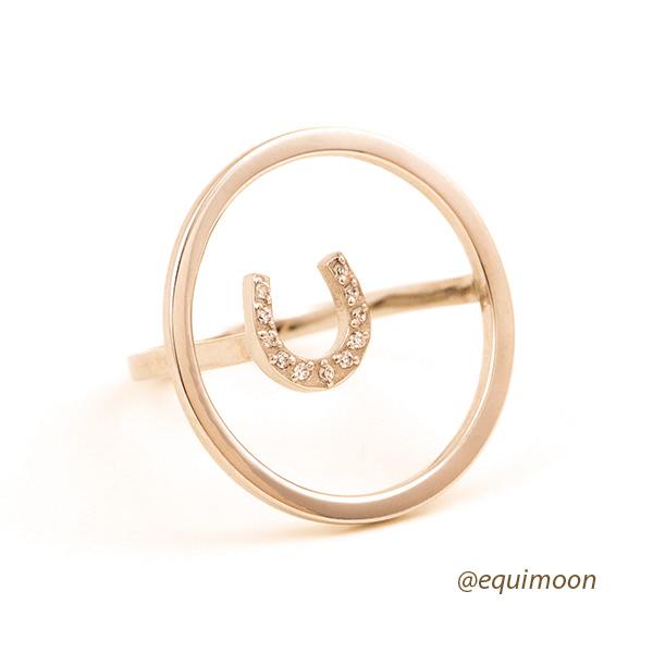 Кольцо Подкова в сфере, EQUIMOON Россия, код EMN_00403 Кольцо Подкова в сфере, EQUIMOON Россия, код EMN_00403