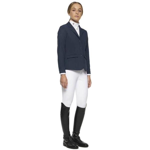 Редингот для девочки Lightweight Jersey Zip, Cavalleria Toscana Италия, код GGA015JE115