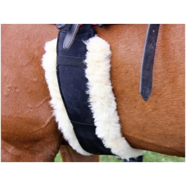 Меховушка на подпругу с резинками, 100 см, Shkura-Dekor Россия Меховушка на подпругу с резинками, 100 см, Shkura-Dekor Россия