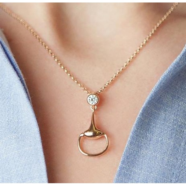 Подвеска Трензель-империал 6 с Swarovski, позолота, EQUIMOON Россия, код EMN_00117 Подвеска Трензель-империал 6 с Swarovski, позолота, EQUIMOON Россия, код EMN_00117