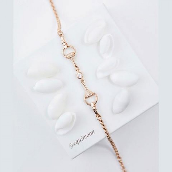 Браслет Трензель 4 со Swarovski, EQUIMOON Россия, код  EMN_00110